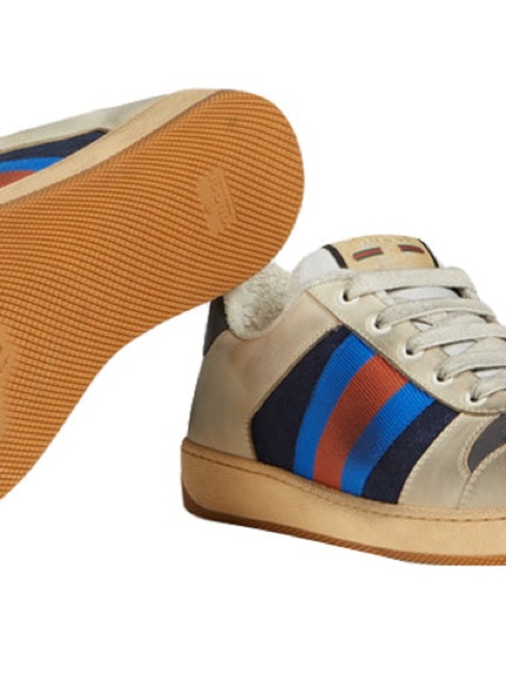 Gucci - GG Screener White Blue MEN'S 12